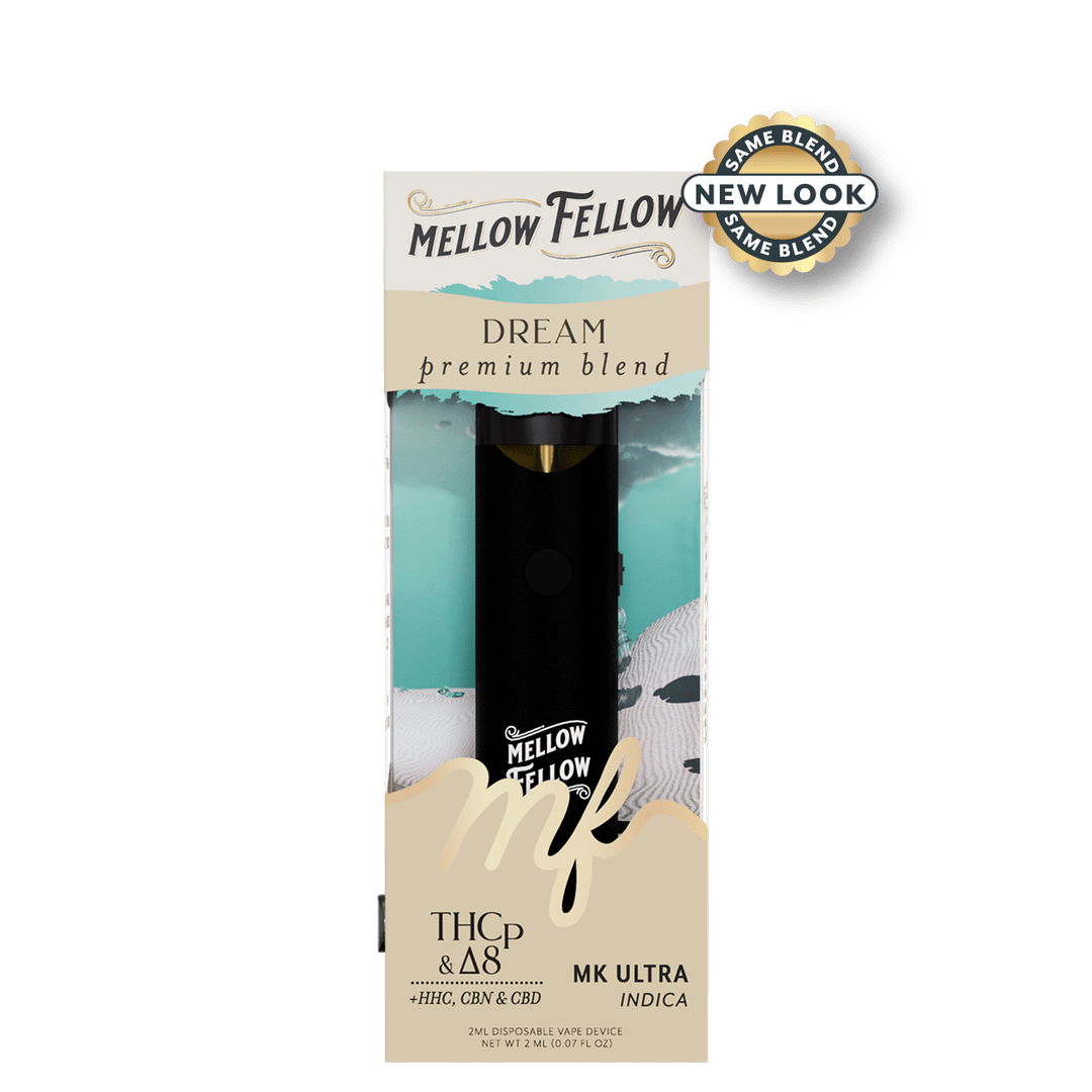 Dream Blend 2ml Disposable Vape - MK Ultra (Indica) - Mellow Fellow