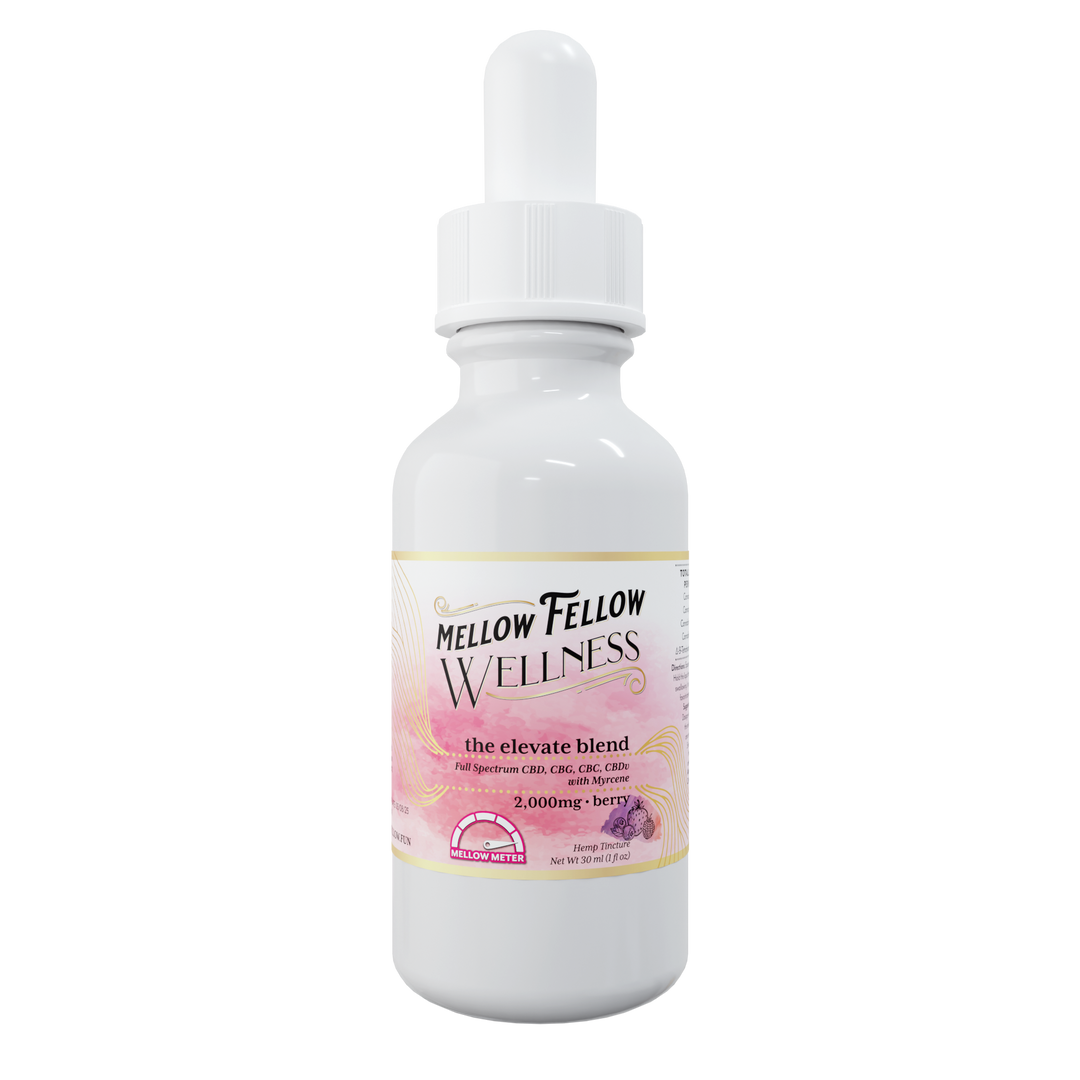 Wellness Tincture - Elevate Blend - Berry - 2000mg