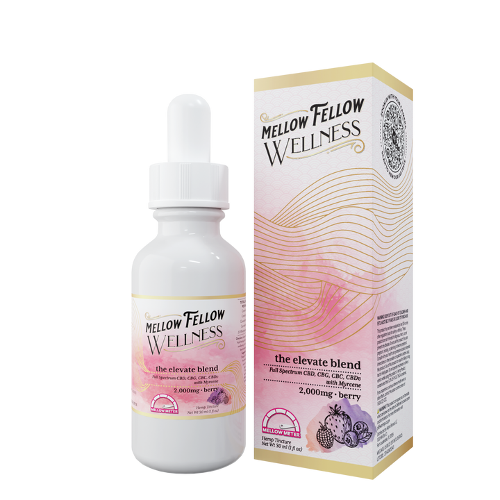 Wellness Tincture - Elevate Blend - Berry - 2000mg