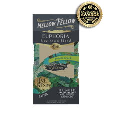 Euphoria Blend 4ml Live Resin Disposable Vape - Green Crack (Sativa)