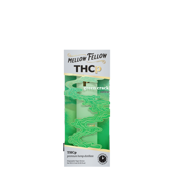 THCp 0.5g Disposable Vape - Green Crack (Sativa)