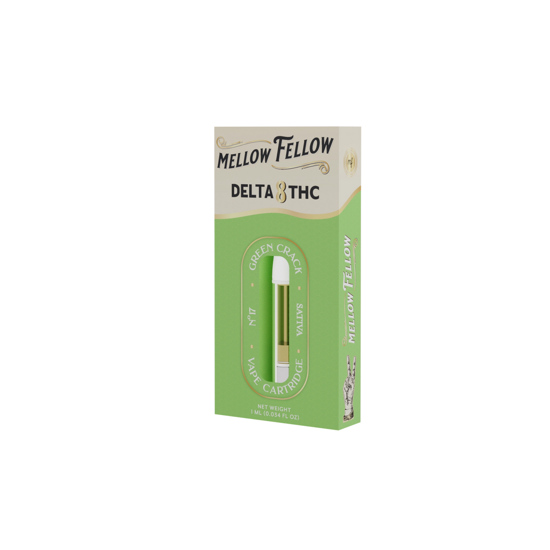 Delta 8 1ml Vape Cartridge Green Crack