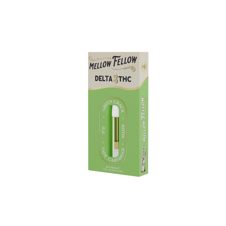 Delta 8 1ml Vape Cartridge Green Crack