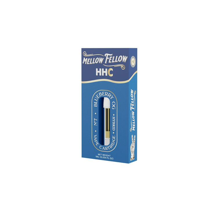 HHC 1ml Vape Cartridge - Blueberry OG (Hybrid) - Mellow Fellow