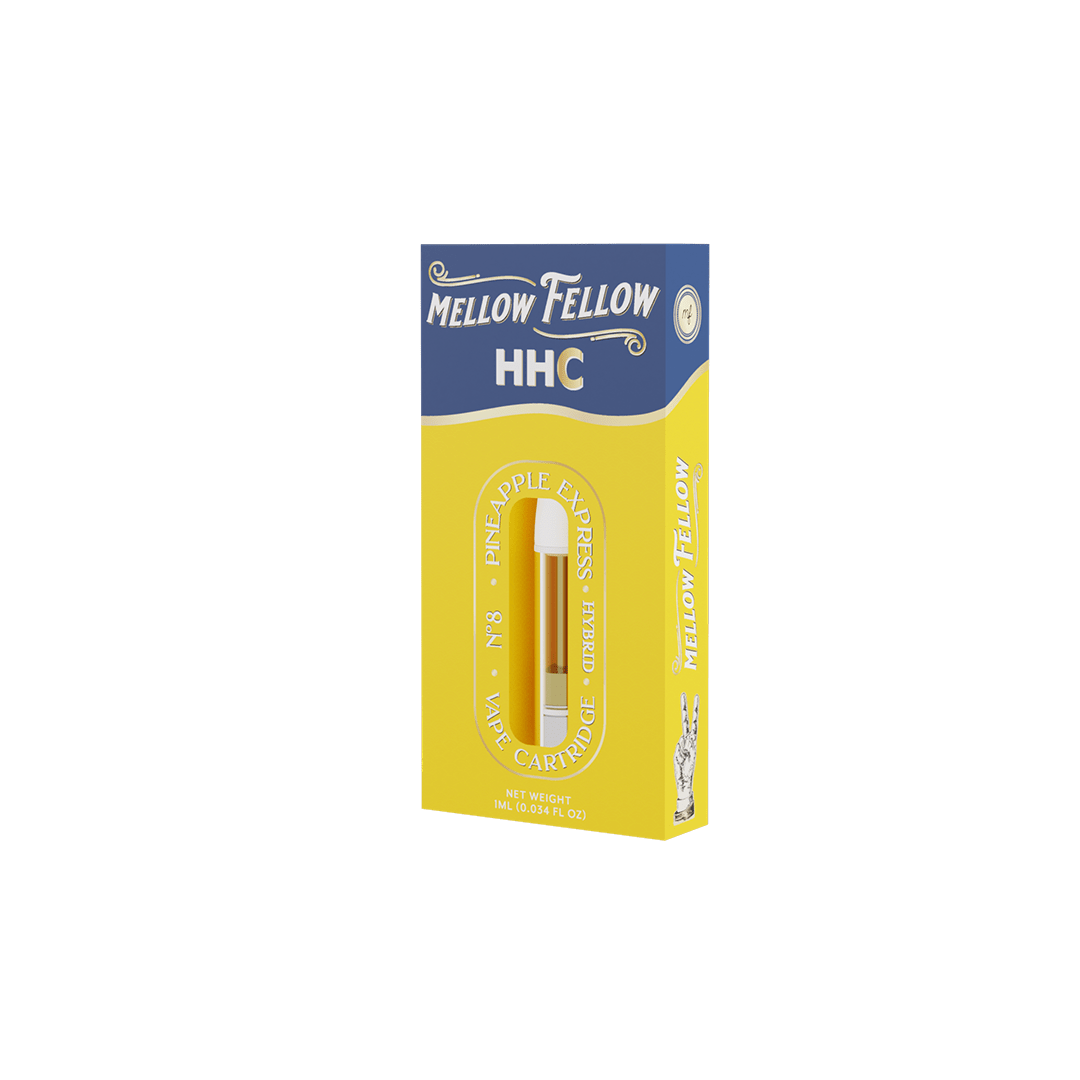 HHC 1ml Vape Cartridge - Pineapple Express (Hybrid) - Mellow Fellow