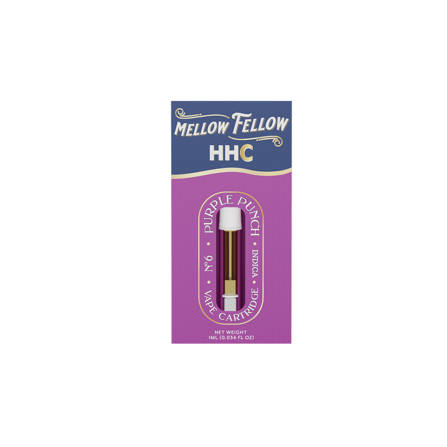 HHC 1ml Vape Cartridge - Purple Punch (Indica) - Mellow Fellow