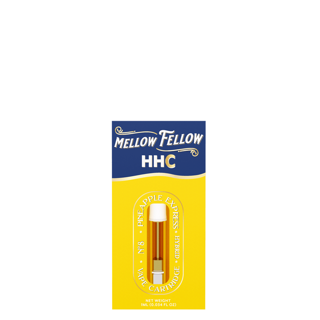 HHC 1ml Vape Cartridge - Pineapple Express (Hybrid) - Mellow Fellow