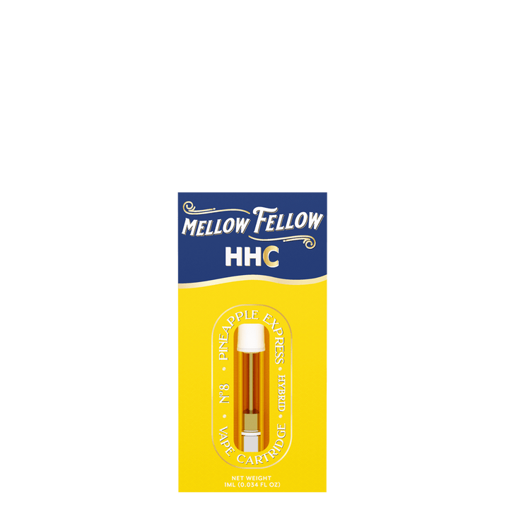 HHC 1ml Vape Cartridge - Pineapple Express (Hybrid) - Mellow Fellow