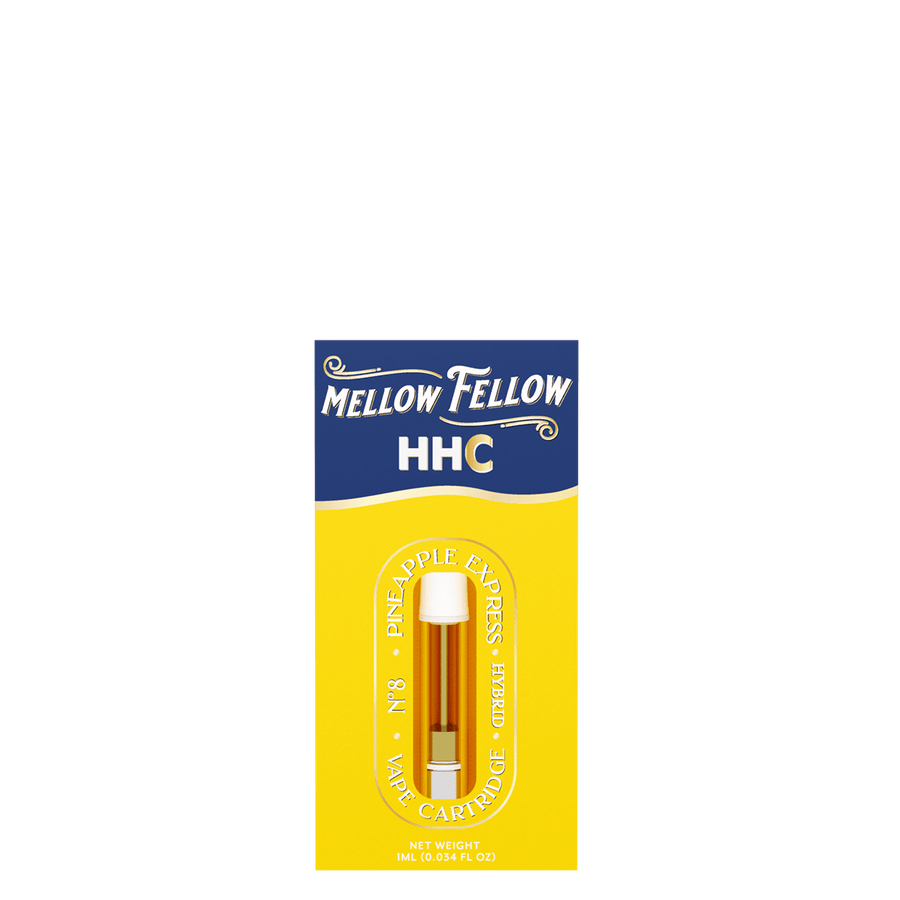 HHC 1ml Vape Cartridge - Pineapple Express (Hybrid) - Mellow Fellow