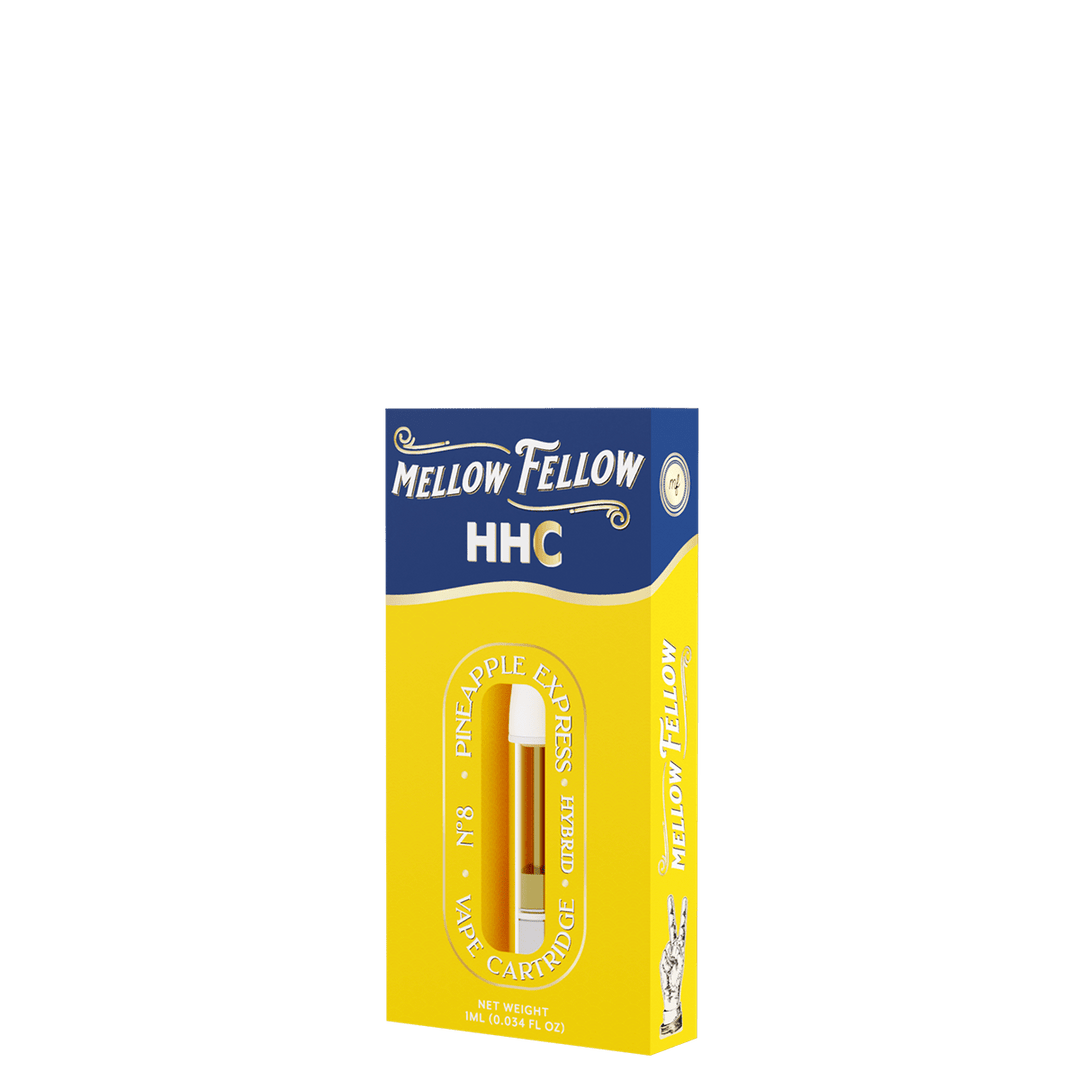 HHC 1ml Vape Cartridge - Pineapple Express (Hybrid) - Mellow Fellow