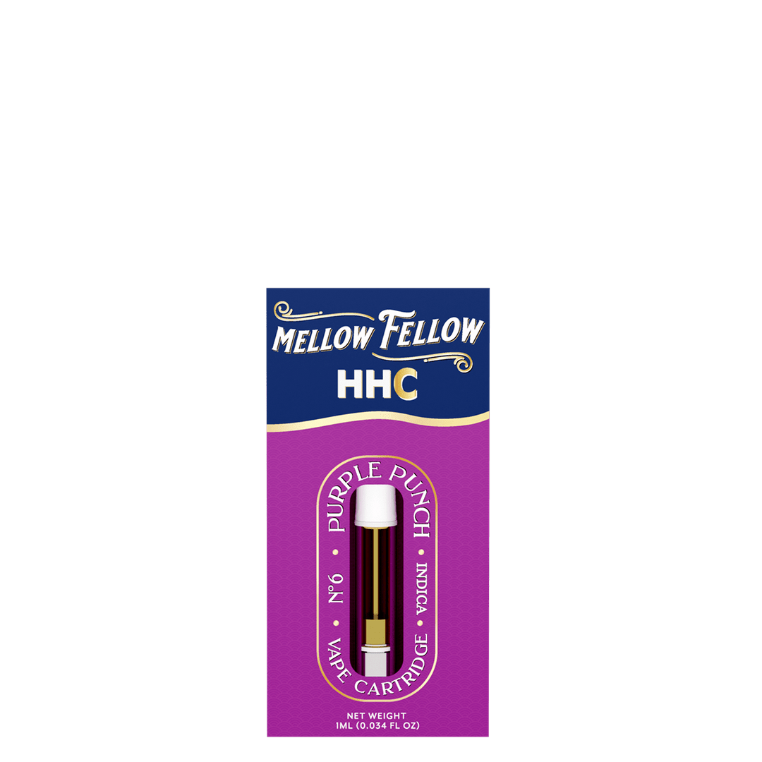 HHC 1ml Vape Cartridge - Purple Punch (Indica) - Mellow Fellow