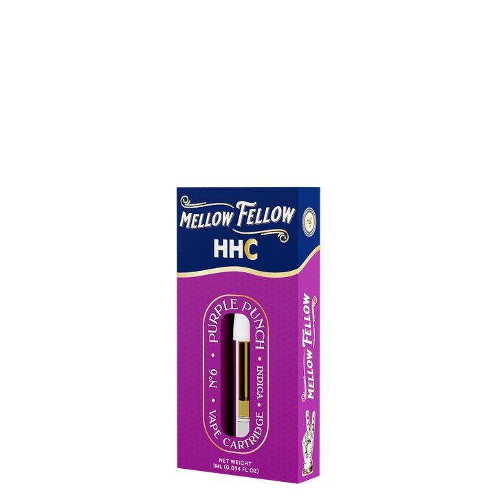 HHC 1ml Vape Cartridge - Purple Punch (Indica) - Mellow Fellow