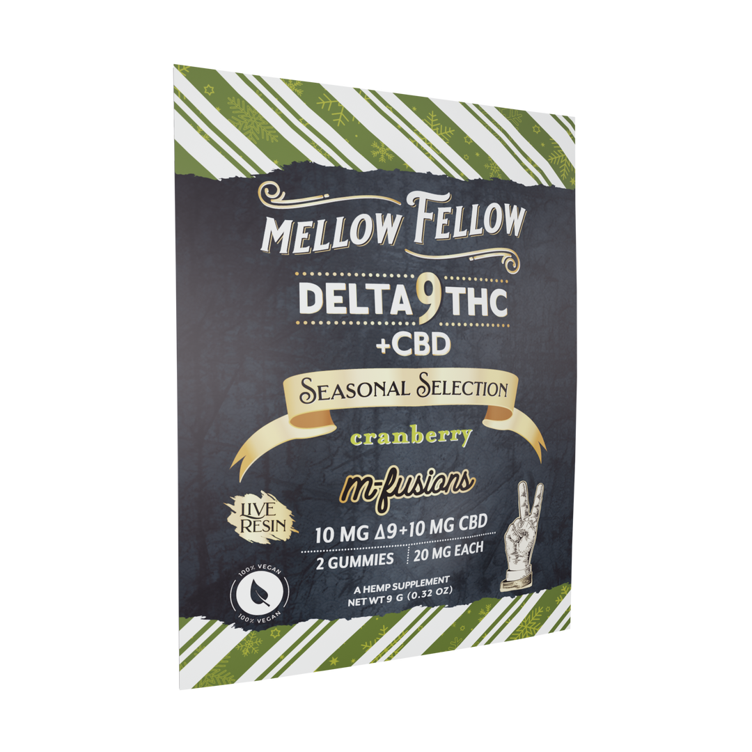 Seasonal Selection Infused Edibles - 2-cnt 40mg Live Resin Delta 9 -  Cranberry