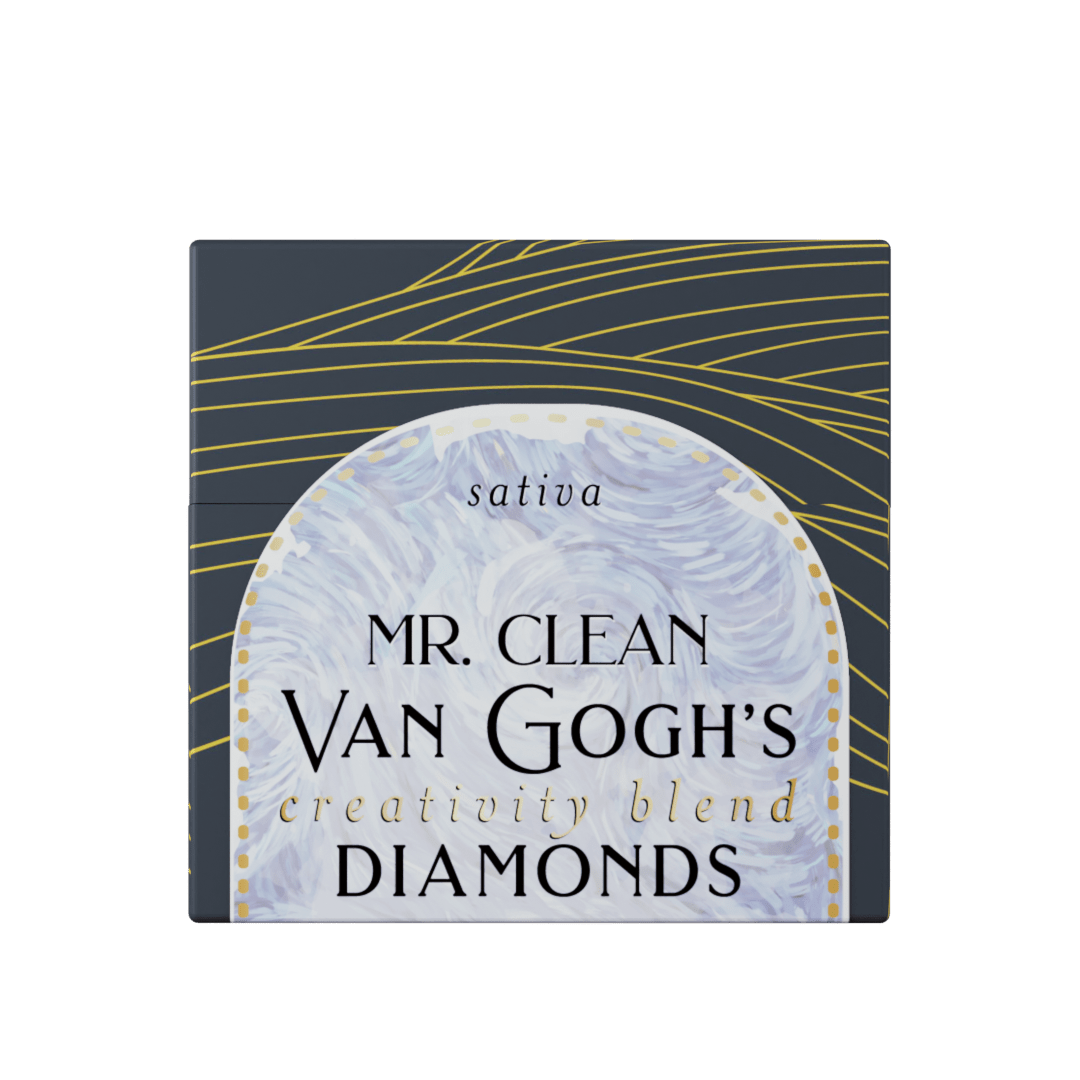 Van Gogh's Creativity Blend 2g Diamonds - Mr. Clean (Sativa) - Mellow Fellow