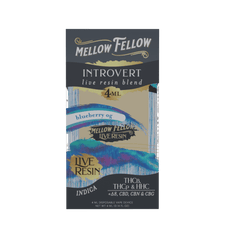 Introvert Blend 4ml Live Resin Disposable Vape - Blueberry OG (Indica)