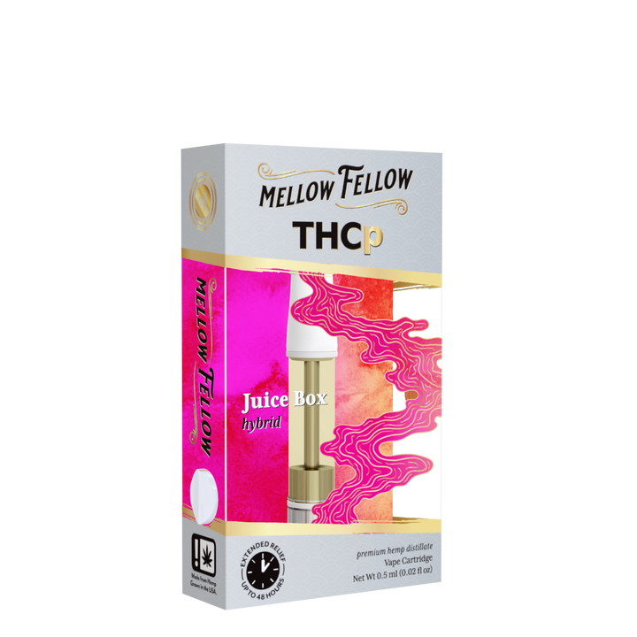 THCp 0.5ml Vape Cartridge - Juice Box (Hybrid) - Mellow Fellow