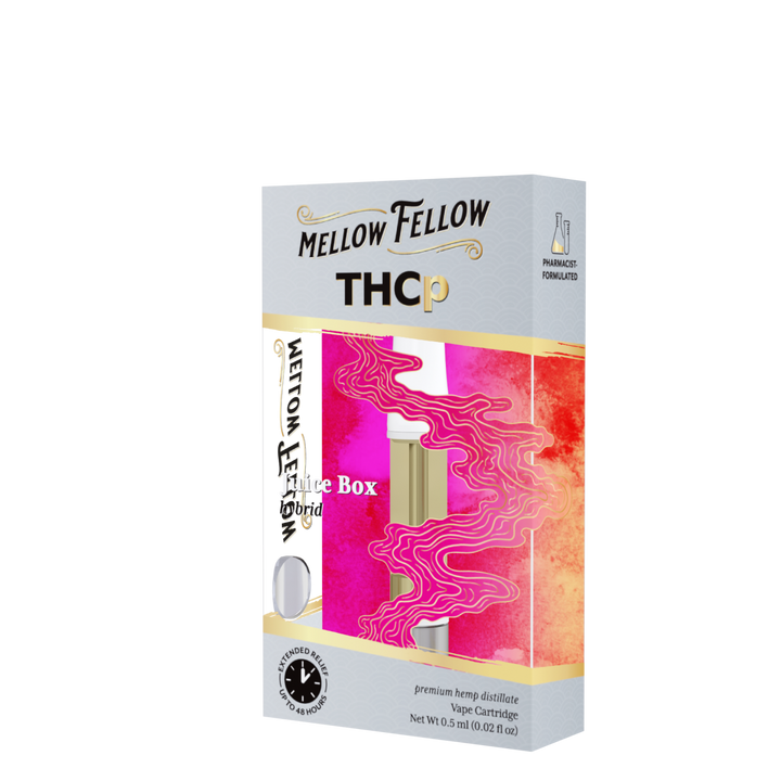THCp 0.5ml Vape Cartridge - Juice Box (Hybrid) - Mellow Fellow