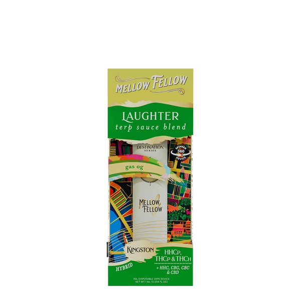 Laughter Blend - Terp Sauce 1ml Disposable Spinner Vape - Gas OG (Hybrid)