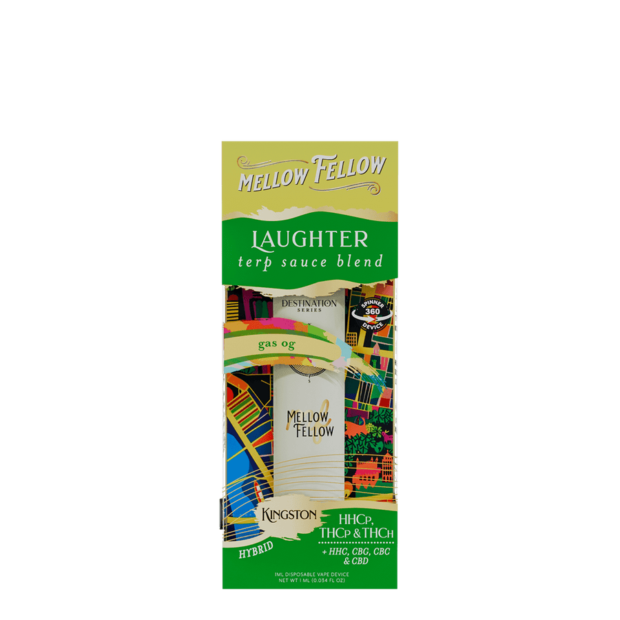 Laughter Blend - Terp Sauce 1ml Disposable Spinner Vape - Gas OG (Hybrid) - Mellow Fellow