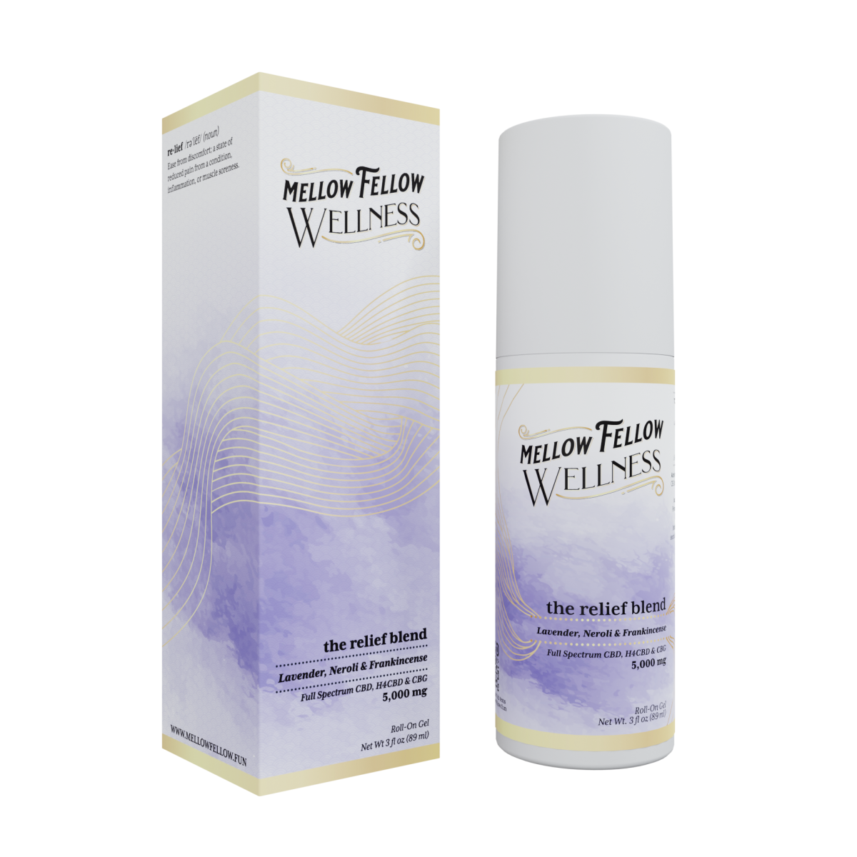 Wellness Roll On Gel - The Relief Blend - Lavender, Neroli +