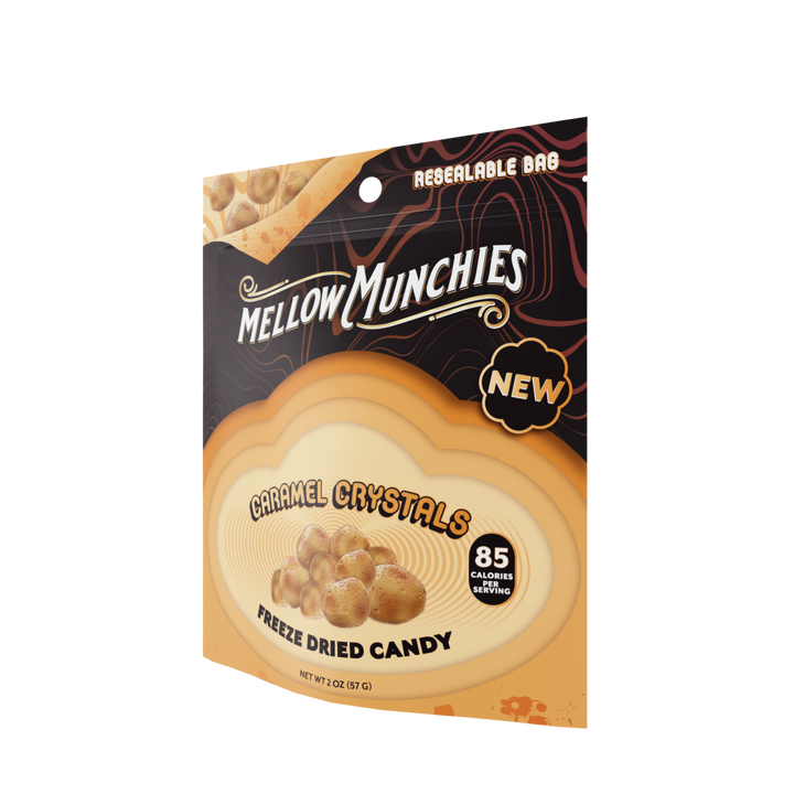 Caramel Crystals Freeze Dried Candy - Mellow Fellow