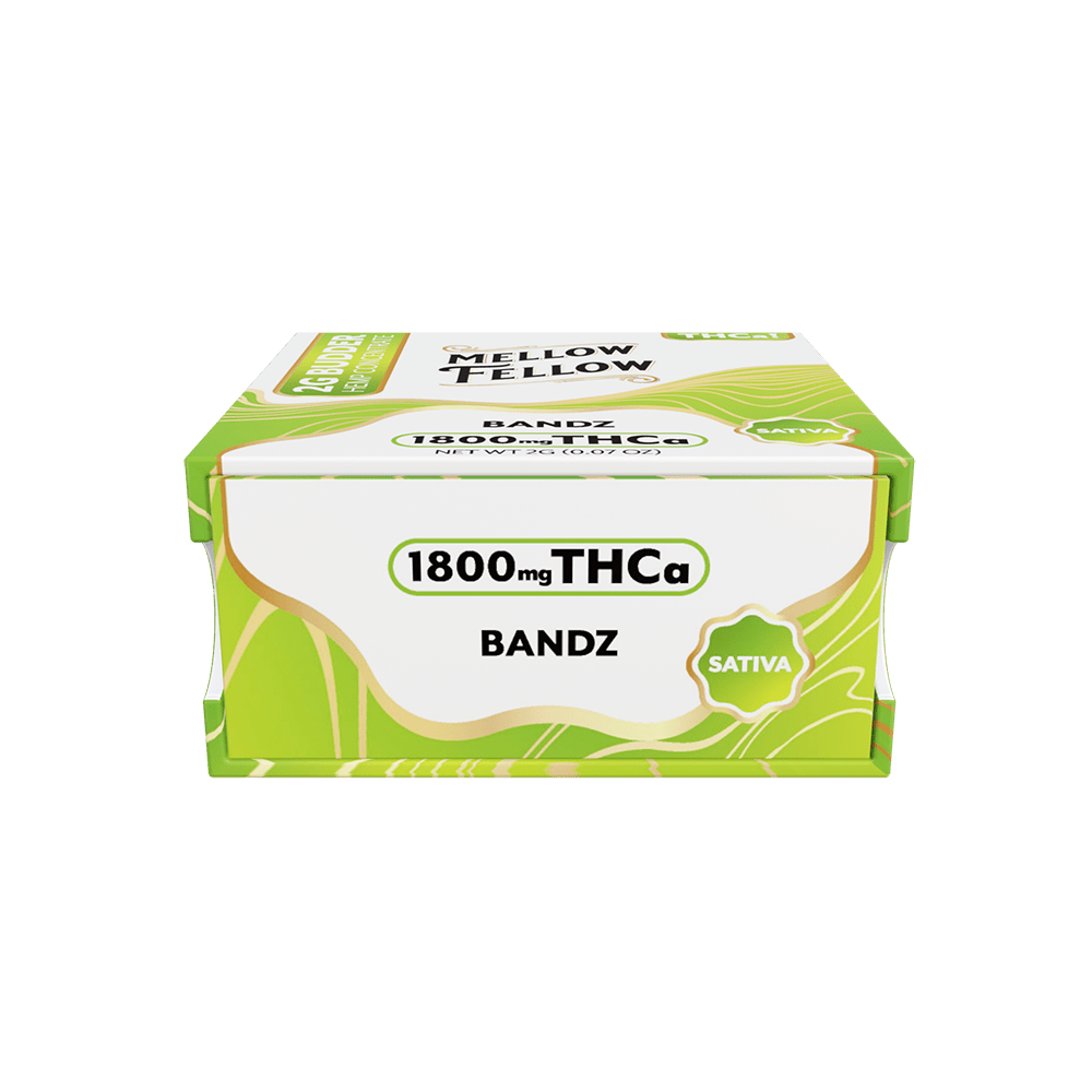 THCa 2g Budder Jar - Bandz (Sativa) - Mellow Fellow