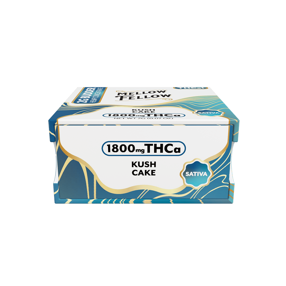 THCa 2g Budder Jar - Kush Cake (Sativa) - Mellow Fellow