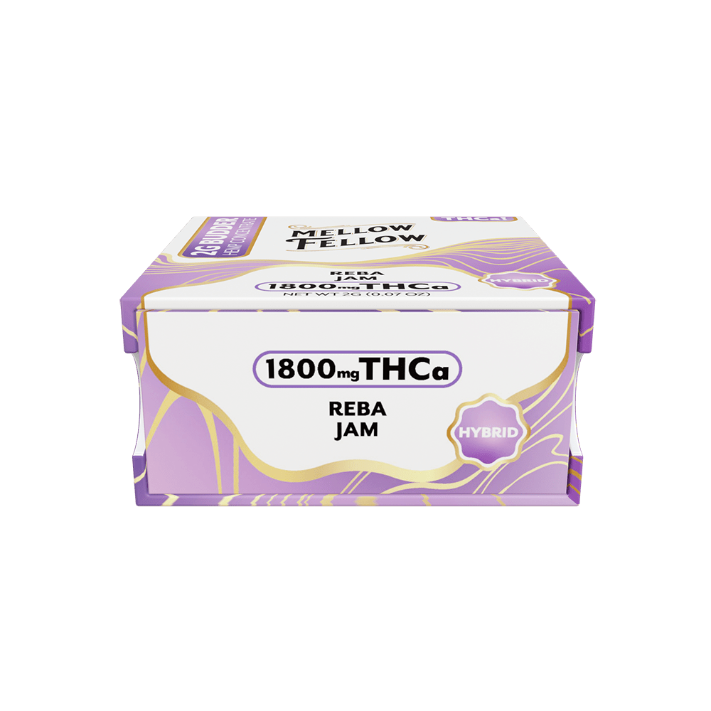 THCa 2g Budder Jar - Reba Jam (Hybrid) - Mellow Fellow