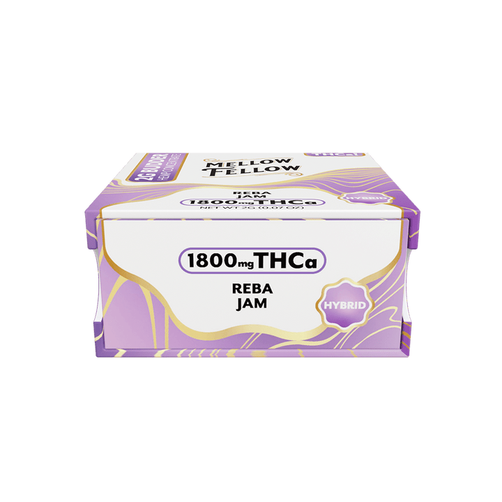 THCa 2g Budder Jar - Reba Jam (Hybrid) - Mellow Fellow
