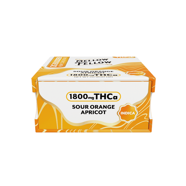 THCa 2g Budder Jar - Sour Orange Apricot (Indica) - Mellow Fellow