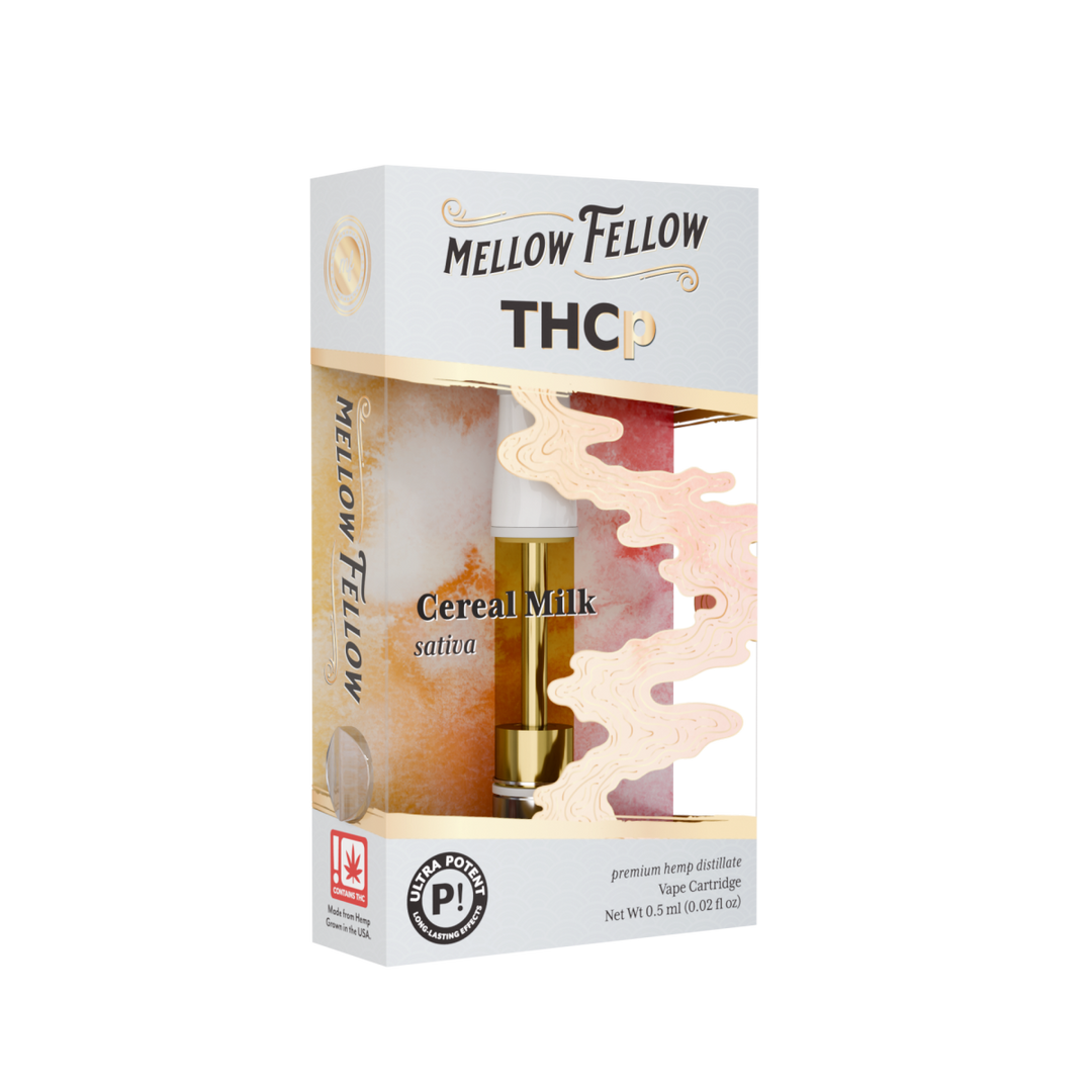 THCp 0.5ml Vape Cartridge - Cereal Milk (Sativa) - Mellow Fellow