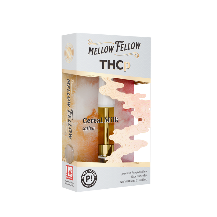 THCp 0.5ml Vape Cartridge - Cereal Milk (Sativa) - Mellow Fellow