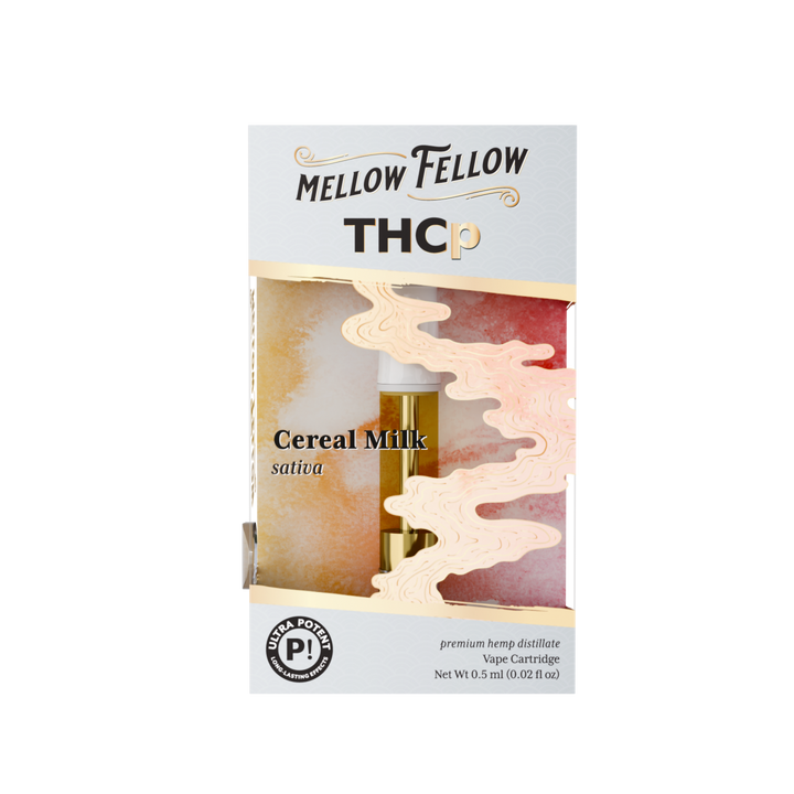 THCp 0.5ml Vape Cartridge - Cereal Milk (Sativa) - Mellow Fellow