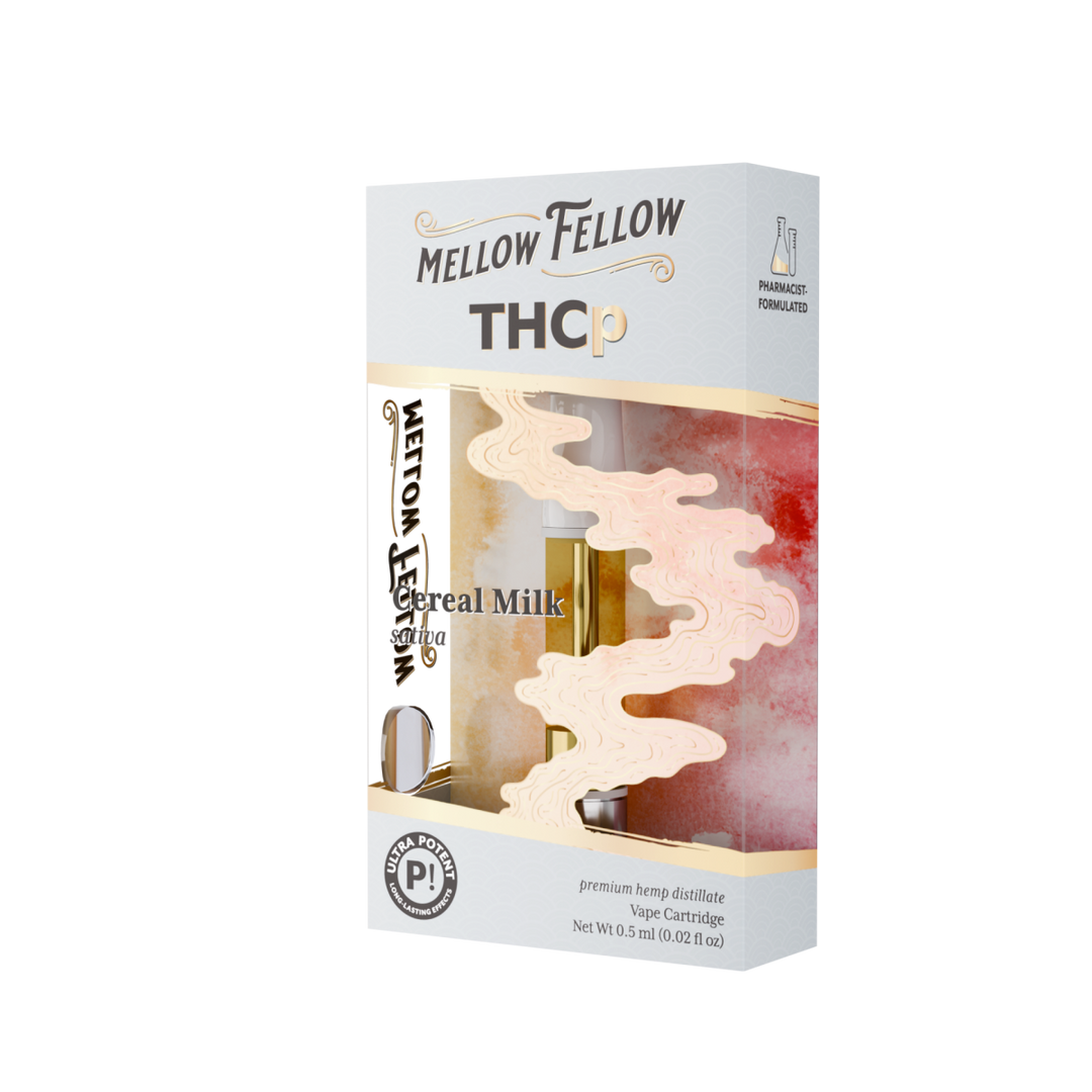 THCp 0.5ml Vape Cartridge - Cereal Milk (Sativa) - Mellow Fellow