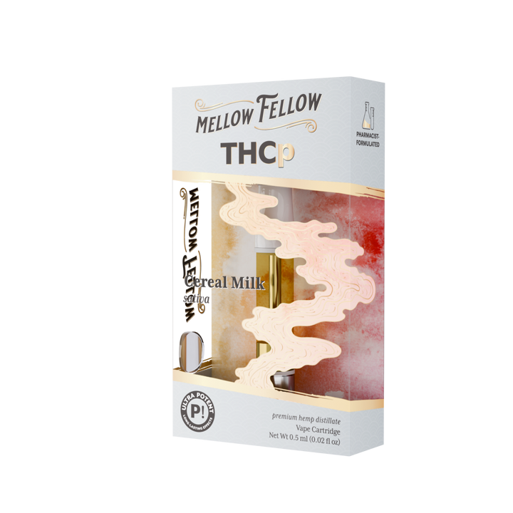 THCp 0.5ml Vape Cartridge - Cereal Milk (Sativa) - Mellow Fellow