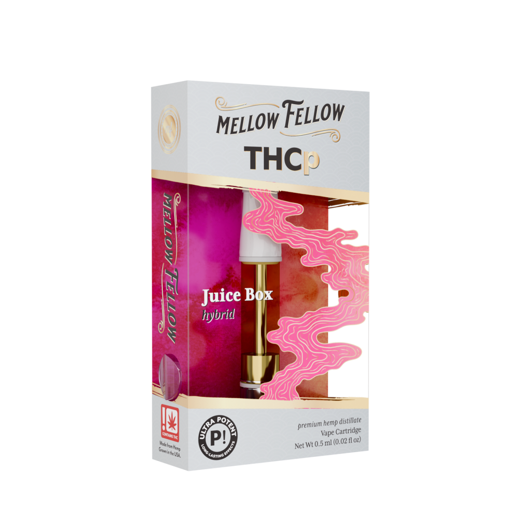 THCp 0.5ml Vape Cartridge - Juice Box (Hybrid) - Mellow Fellow