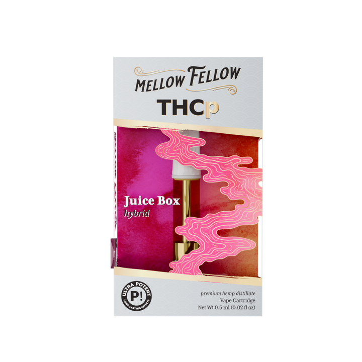 THCp 0.5ml Vape Cartridge - Juice Box (Hybrid) - Mellow Fellow