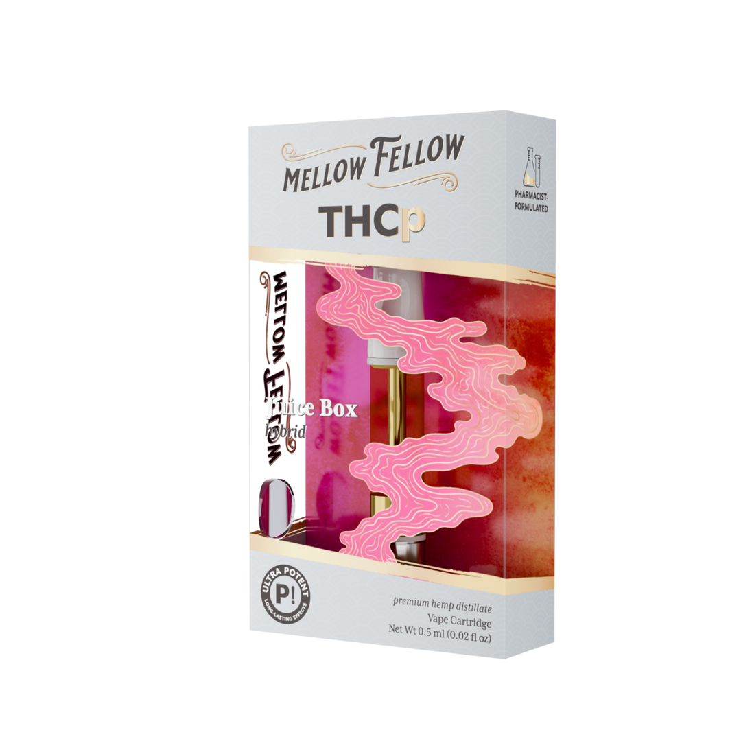 THCp 0.5ml Vape Cartridge - Juice Box (Hybrid) - Mellow Fellow