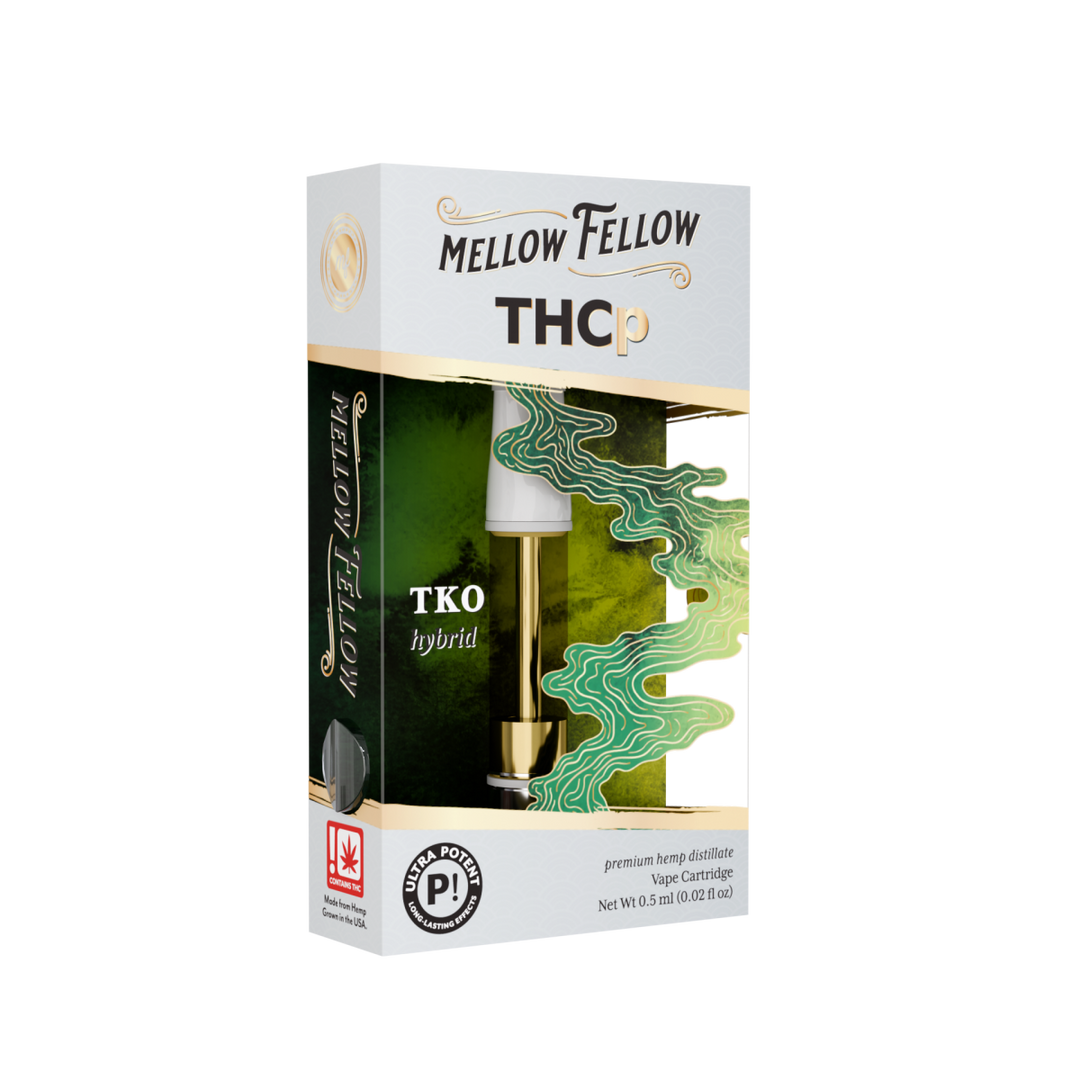 THCp 0.5ml Vape Cartridge - TKO (Hybrid) - Mellow Fellow