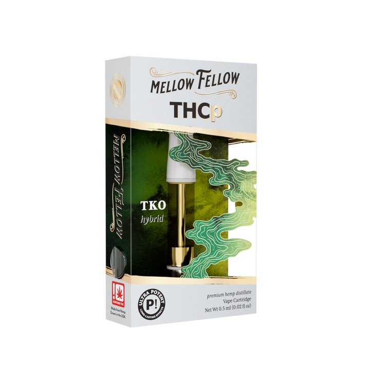 THCp 0.5ml Vape Cartridge - TKO (Hybrid) - Mellow Fellow