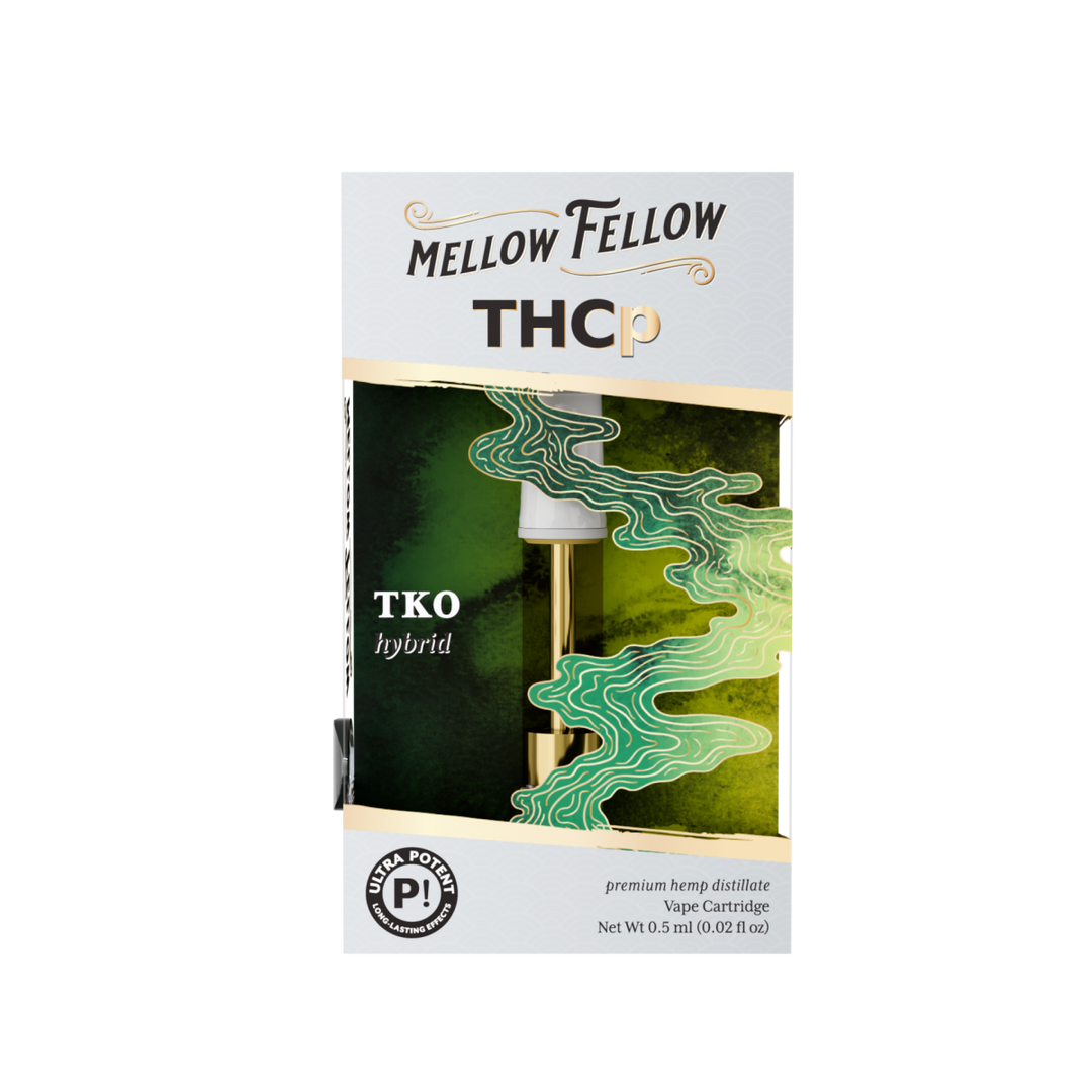 THCp 0.5ml Vape Cartridge - TKO (Hybrid) - Mellow Fellow