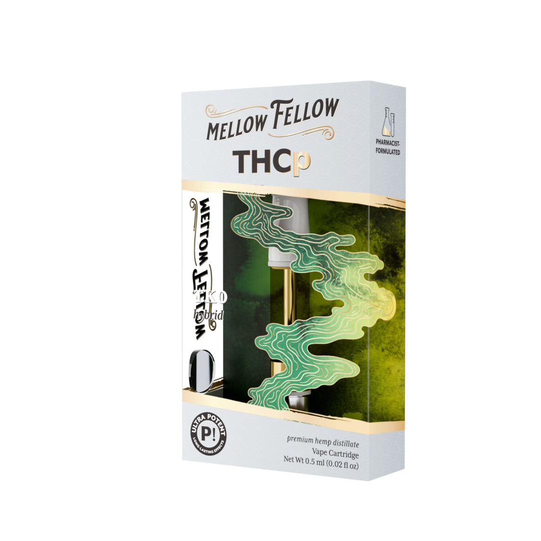 THCp 0.5ml Vape Cartridge - TKO (Hybrid) - Mellow Fellow