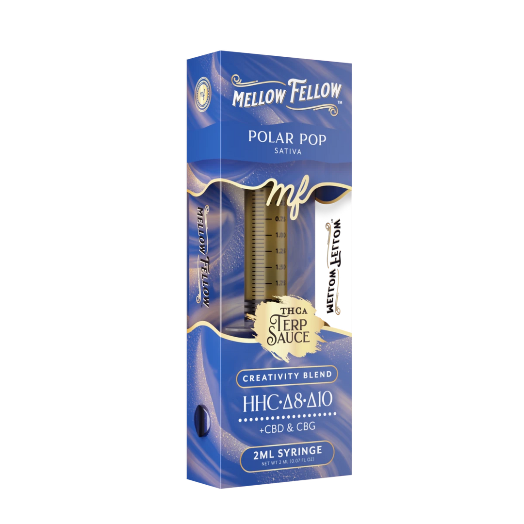 Creativity Blend - Terp Sauce 2ml Syringe - Polar Pop (Sativa) - Mellow Fellow