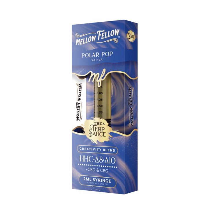 Creativity Blend - Terp Sauce 2ml Syringe - Polar Pop (Sativa) - Mellow Fellow