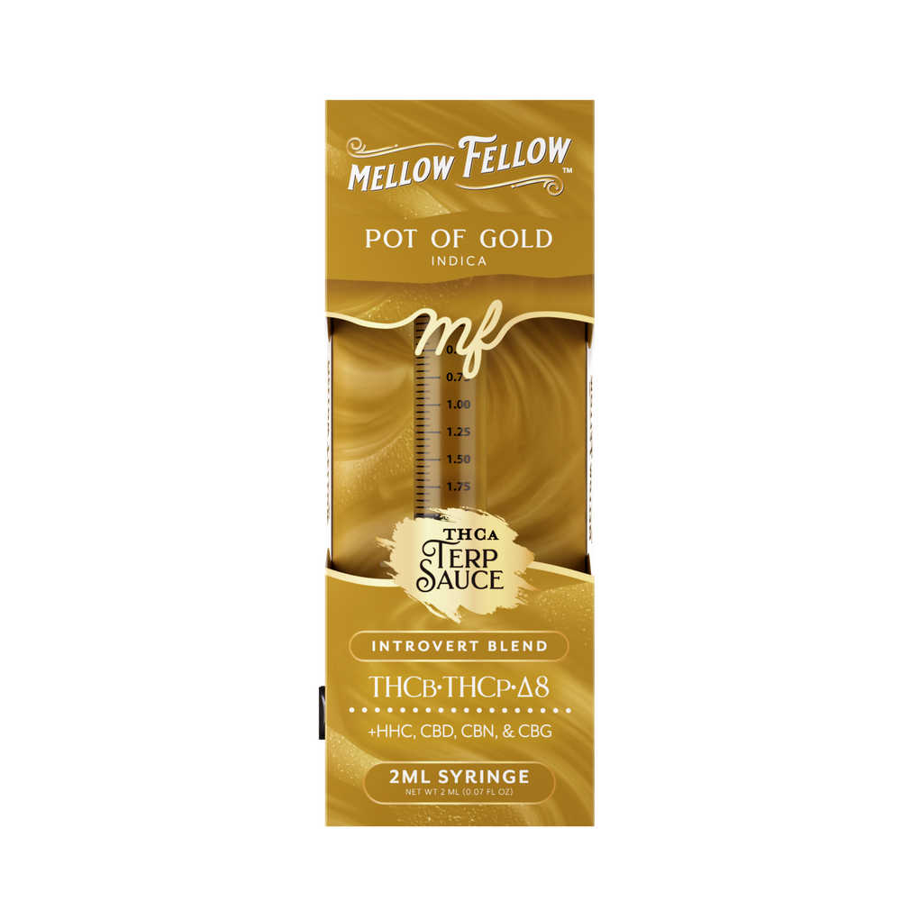 Introvert Blend - Terp Sauce 2ml Syringe - Pot of Gold (Indica)