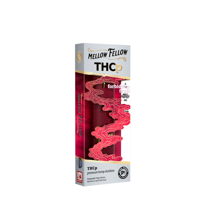 THCp 0.5g Disposable Vape - Forbidden Fruit (Indica) - Mellow Fellow