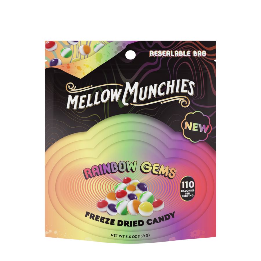 Rainbow Gems Freeze Dried Candy - Mellow Fellow