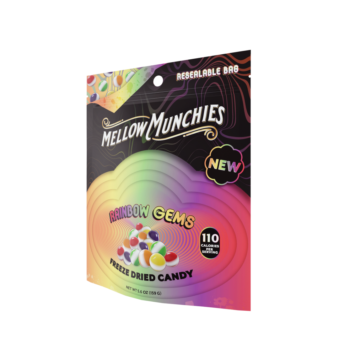 Rainbow Gems Freeze Dried Candy - Mellow Fellow