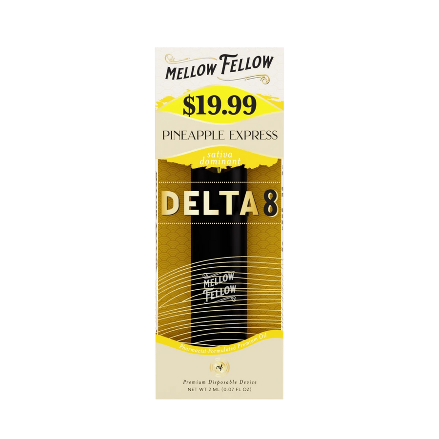 2ml Delta 8 Disposable Vapes - Mellow Fellow 2ml Delta 8 Disposable Vapes - Mellow Fellow