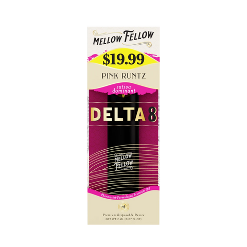 Delta 8 Premium 2ML Disposable Vape - Pink Runtz (Sativa Dominant)